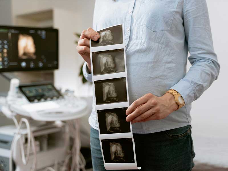 Interior of a new 3D/4D elective ultrasound studio